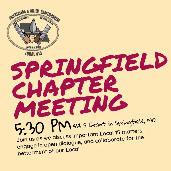 springfield chapter meeting
